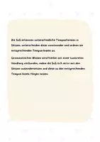 Vorschau - Arbeitsblätter - Das Tempus-Lernspiel - Seite 1