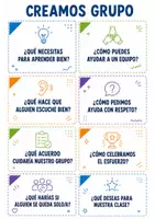 Vista previa - Decoración del aula - Dinámicas para conocerse – Tarjetas de actividad – Tutoría - página 3