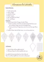 Vorschau - Mal- und Bastelvorlagen - Kunst Herbst Grundschule - 3D Drachen Mobile basteln - Klasse , Klasse 2, Klasse 3 - Seite 1