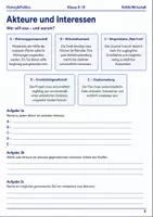Vorschau - Arbeitsblätter - Politikanalyse Basisscreening Klasse 9–10 - Seite 3