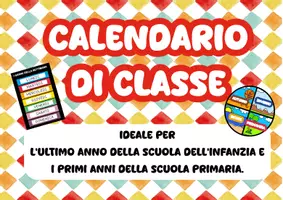 anteprima - Poster - Calendario per l'infanzia e i primi anni di scuola primaria - Pagina 1