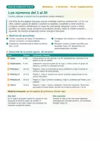 Vista previa - Hojas de trabajo - Números del 1 al 20 – Ficha con soluciones – Matemáticas - Portada