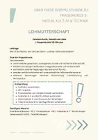 Vorschau - Stundenentwürfe - Leihmutterschaft zwischen Recht, Genetik und Liebe - Seite 1