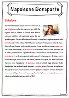 anteprima - Esercizi - Napoleone Bonaparte – Scheda: testo con spazi vuoti, comprensione all'ascolto e crucipuzzle - Pagina 2