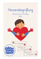 Vorschau - Anderer Materialtyp - Begrüßungsritual - Herzensbegrüßung - Deckblatt