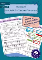 Vorschau - Arbeitsblätter - Bist du fit - Takt und Taktarten - Deckblatt