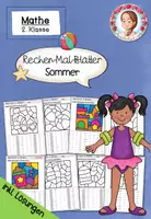 Vorschau - Arbeitsblätter - Rechenmalblätter Sommer Klasse 2 | Mathe ZR 100 - Deckblatt