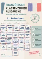 Vorschau - Poster - Le français en classe - 21 Redemittel für den FSU - Deckblatt