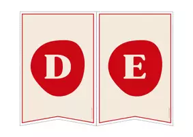 Vorschau - Poster - Wimpelkette für Fächer - Girlande - Deutsch - Mathe - Sachunterricht - Seite 2