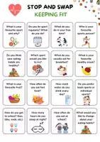Vorschau - Bildkarten - Stop and swap cards - Jahrgang 7 - Seite 1