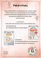 Vorschau - Arbeitsblätter - English Worksheet - Body - differenziert - inkl. Lösungen - Seite 2
