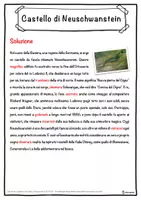 anteprima - Esercizi - Castello di Neuschwanstein – Scheda: testo con spazi vuoti, comprensione all'ascolto e crucipuzzle - Pagina 2