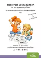 Vorschau - Arbeitsblätter - Teil1 allererste Silben-Leseübungen AMOILUE Klasse 1 - Deckblatt