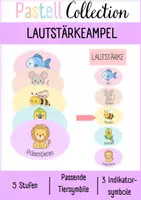Vorschau - Poster - Pastell Collection I Lautstärkeampel - Deckblatt