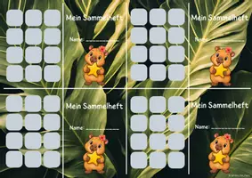 Vorschau - Anderer Materialtyp - Fleißsterne-Sammelheft für die Capybara-Klasse - Deckblatt