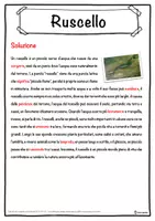 anteprima - Esercizi - Ruscello – Scheda: testo con spazi vuoti, comprensione all'ascolto e crucipuzzle - Pagina 2