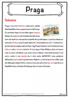 anteprima - Esercizi - Praga – Scheda: testo con spazi vuoti, comprensione all'ascolto e crucipuzzle - Pagina 2