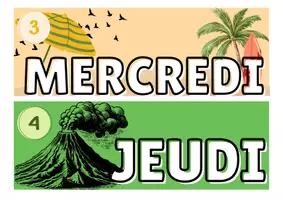 Aperçu - Affichage - JOURS de la SEMAINE - Page 2