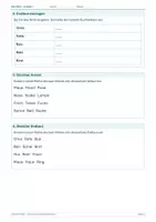Vorschau - Arbeitsblätter - Materialpaket – Deutsch Klasse 1 – Arbeitsblätter - Seite 2