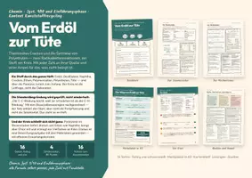 Vorschau - Stundenentwürfe - Vom Erdöl zur Tüte — der Verkaufstext - Deckblatt
