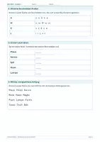 Vorschau - Arbeitsblätter - Arbeitsblatt Deutsch Klasse 1 – Buchstaben und Laute - Seite 1