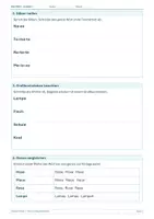 Vorschau - Arbeitsblätter - Arbeitsblatt Deutsch Klasse 1 – Wörter richtig abschreiben - Seite 1