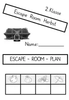Vorschau - Arbeitsblätter - Escape Room : Herbstliches Kopfrechnen für die 2. Klasse - Seite 3