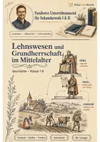 Vorschau - Arbeitsblätter - Mittelalter Klasse 7 Lehnswesen und Grundherrschaft - Deckblatt