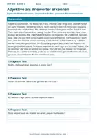 Vorschau - Arbeitsblätter - Materialpaket – Deutsch Klasse 2 – Arbeitsblätter - Seite 1