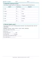 Vorschau - Arbeitsblätter - Materialpaket – Deutsch Klasse 2 – Arbeitsblätter - Seite 2