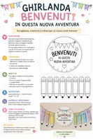 anteprima - Altro tipo di materiale - GHIRLANDA “BENVENUTI IN QUESTA NUOVA AVVENTURA" - Pagina 1