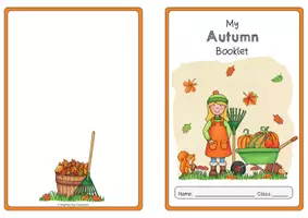 Vista previa - Hojas de trabajo - Fichas de Otoño en Inglés – Autumn Booklet para 4º y 5º de Primaria - página 1