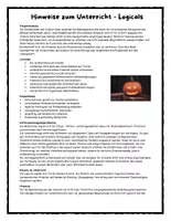 Vorschau - Arbeitsblätter - Logicals zu Halloween # Leserätsel # Logikrätsel - Seite 1
