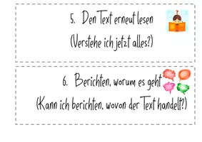 Vorschau - Arbeitsblätter - Textknacker (Vorlage für Tafel/- Wandkarten und Lesefächer) für Sachtexte in der Sekundarstufe! - Seite 3