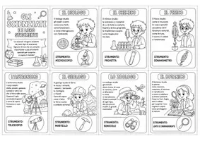 anteprima - Altro tipo di materiale - Gli scienziati e i loro strumenti - Libretto da costruire - Pagina 2