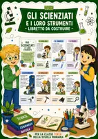 anteprima - Altro tipo di materiale - Gli scienziati e i loro strumenti - Libretto da costruire - Pagina di copertina