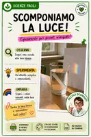 anteprima - Esercizi - Scienze - esperimento sulla luce: i colori nascondono un segreto - Pagina di copertina