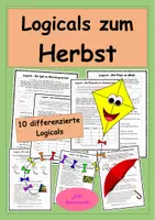 Vorschau - Stundenentwürfe - Logicals zum Herbst - Leserätsel - Logikrätsel - Deckblatt