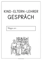 Vorschau - Anderer Materialtyp - Mappe für KEL Gespräche (Elternarbeit) - Seite 1