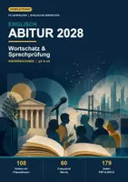 Vorschau - Arbeitsblätter - Englisch-Abitur 2028 | Wortschatz & Sprechprüfung - Deckblatt