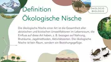 Vorschau - Präsentationen/Tafelbilder - Die ökologische Nische - Seite 2