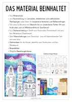 Vorschau - Mal- und Bastelvorlagen - Winterstadt: Aquarelltechnik mit Deckfarbenkasten & Salz - Seite 2