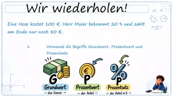 Vorschau - Unterrichtsreihen - Prozentrechnung & Zinsrechnung | Jahres-, Monats-, Tageszinsen & Zinseszins | Unterrichtsreihe - Seite 2