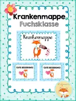 Vorschau - Bildkarten - Krankenmappe - Fuchsklasse - Deckblatt