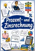 Vorschau - Unterrichtsreihen - Prozentrechnung & Zinsrechnung | Jahres-, Monats-, Tageszinsen & Zinseszins | Unterrichtsreihe - Deckblatt