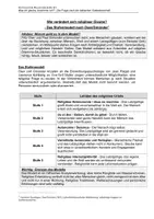 Vorschau - Arbeitsblätter - Arbeitsblatt: Religiöses Urteil Oser Gmünder (bearbeitbar) - Deckblatt