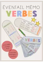 Vorschau - Merkblätter - Materialpaket Memoheft : les verbes - Seite 1