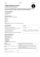 Vorschau - Arbeitsblätter - Escribir un e-mail / correo eletrónico - Seite 1