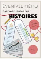 Vorschau - Merkblätter - Lernfächer : écrire des histoires - Deckblatt