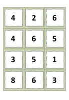 Vorschau - Spiele - Mengen Paare finden Spiel - Anfangsunterricht Mathe - Seite 3